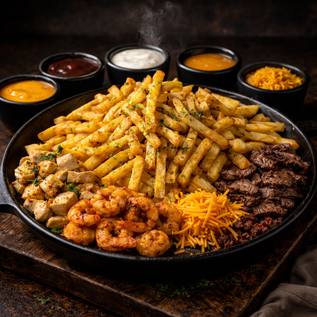 Build Your Own Loaded Fries